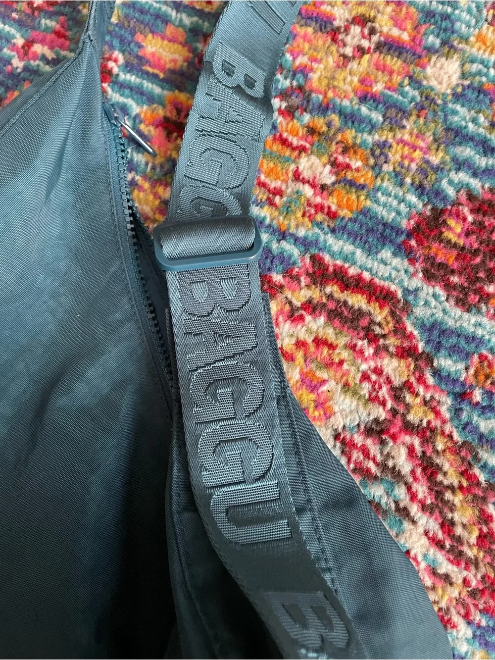 BAGGU LARGE crescent w/tags in DEEP SEA🦕 - Picture 3 of 8